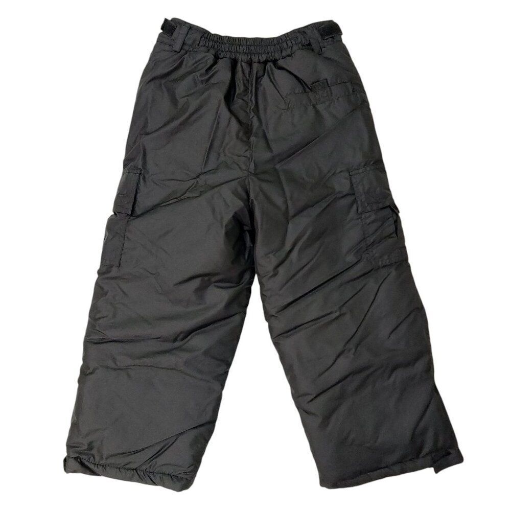 Rothschild Ski Snow Cargo Pants Kids Large Black Insulated Warm Winter Outdoor - Picture 7 of 12